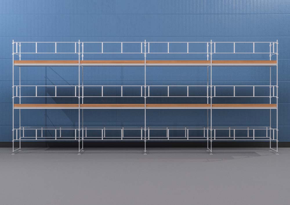 Stillas Ram 12x6 m - Stål Stillas Ram 12x6 m - Stål