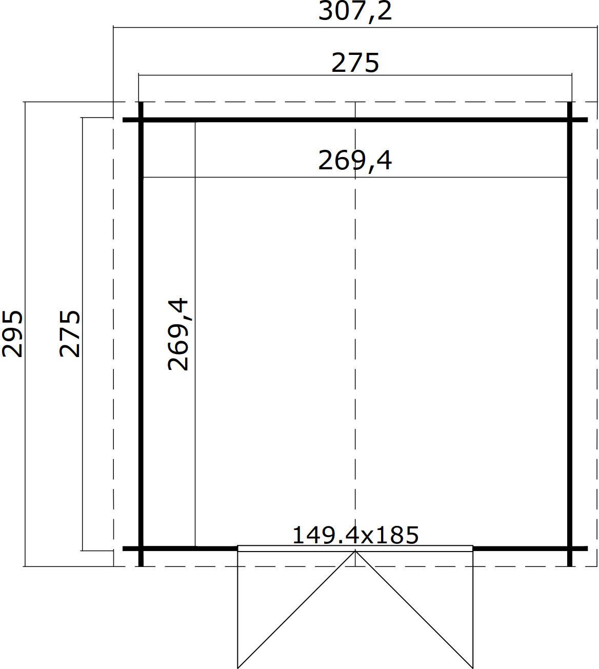 Lager Noa B - 8,7 m² Lager Noa B - 8,7 m²