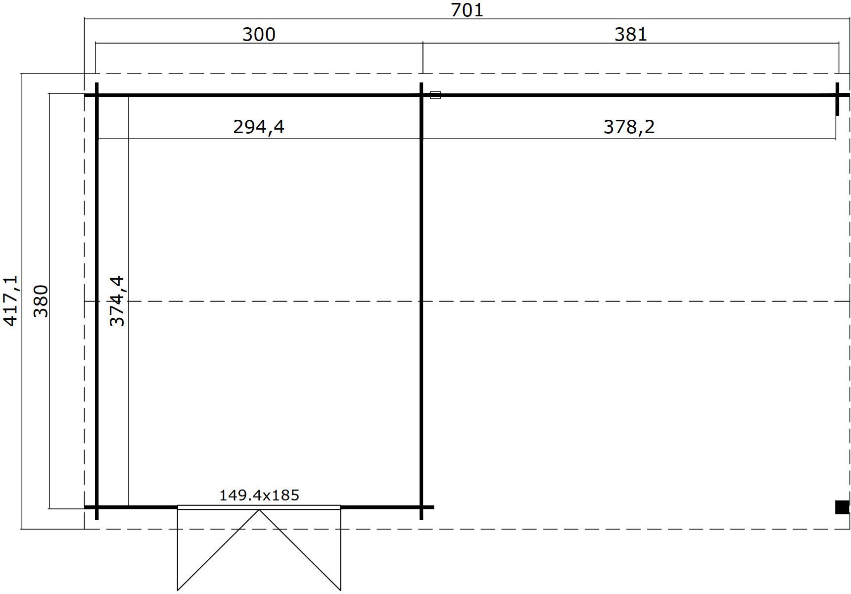 Attefall hus Eriko - 28 m�