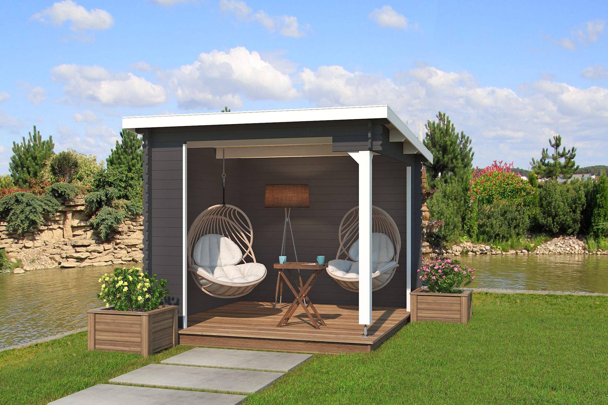 Paviljong Billy B - 8,7 m�