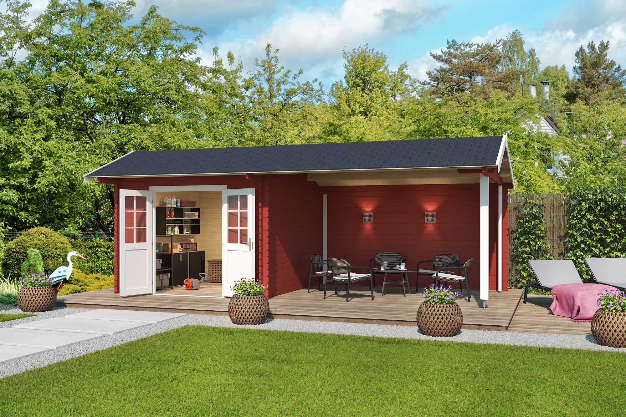 Attefall hus Nancy - 22,4 m² Attefall hus Nancy - 22,4 m²