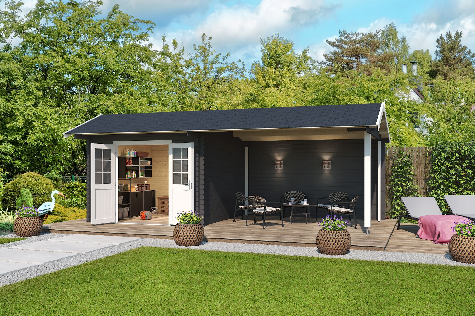Attefall hus Nancy - 22,4 m² Attefall hus Nancy - 22,4 m²