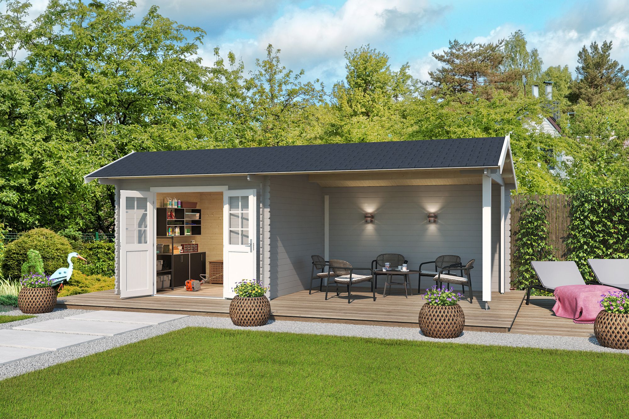 Attefall hus Nancy - 22,4 m² Attefall hus Nancy - 22,4 m²