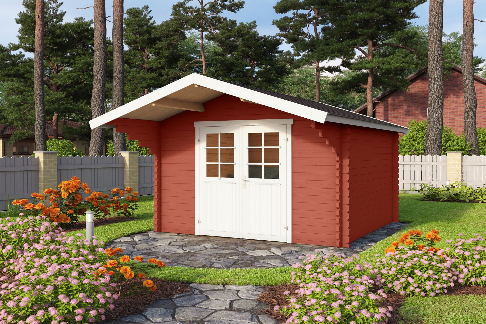 Friggebod Yvonne B - 10,2 m² Friggebod Yvonne B - 10,2 m²