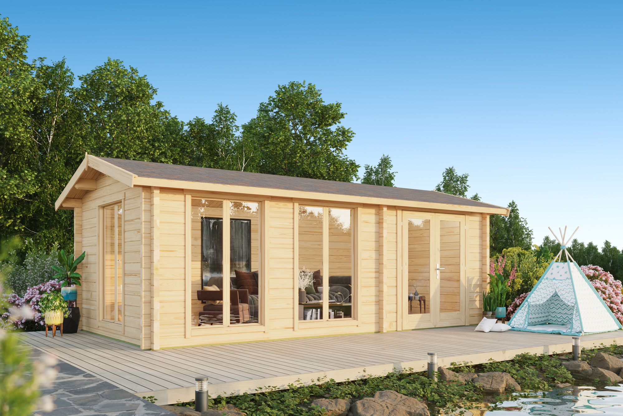Attefall hus Markus B - 19,8 m�