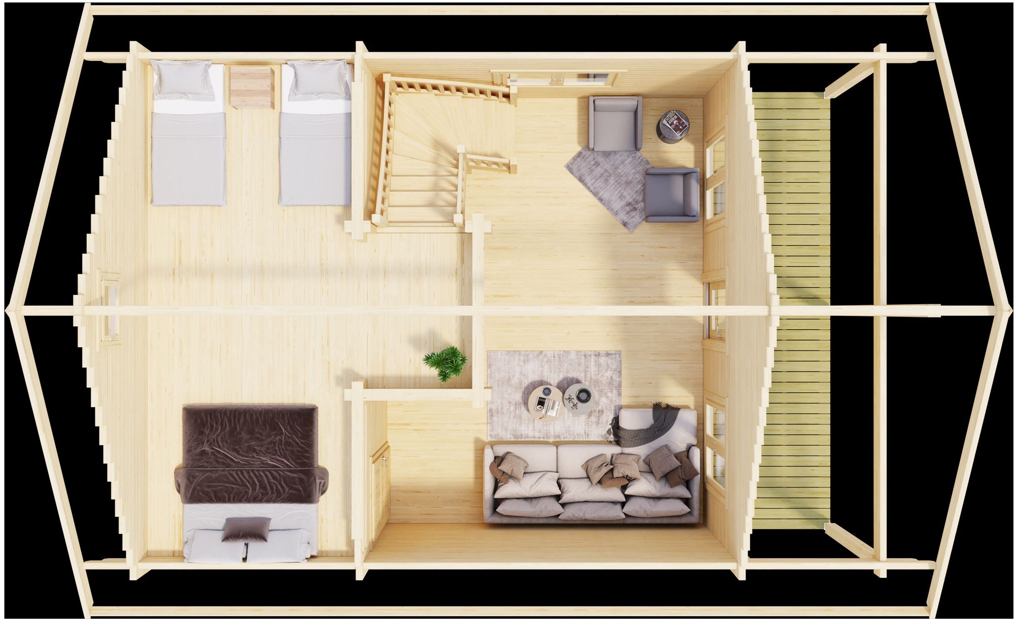 Feriehus Ingela C - 36,9 m�