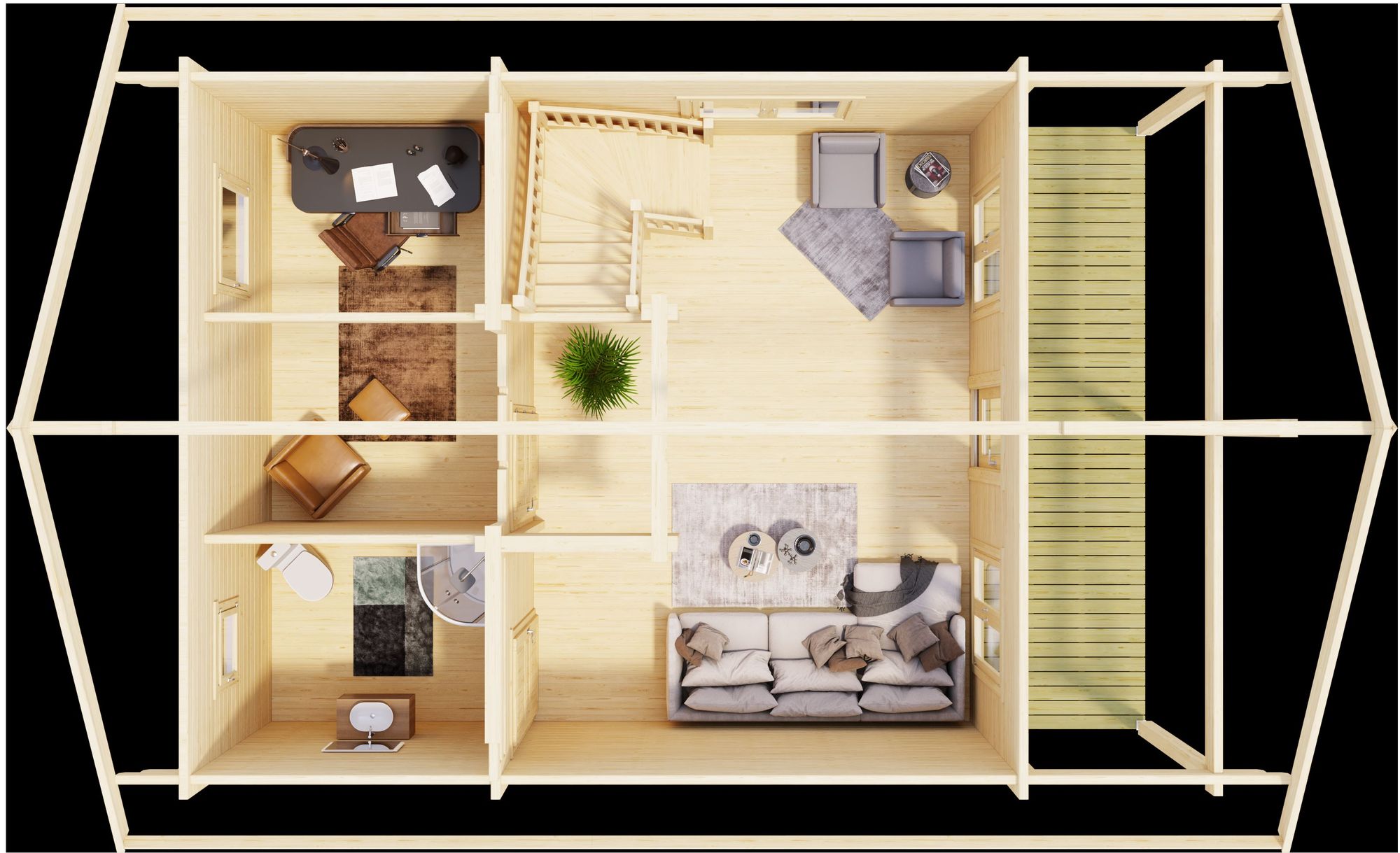 Feriehus Ingela C - 36,9 m�