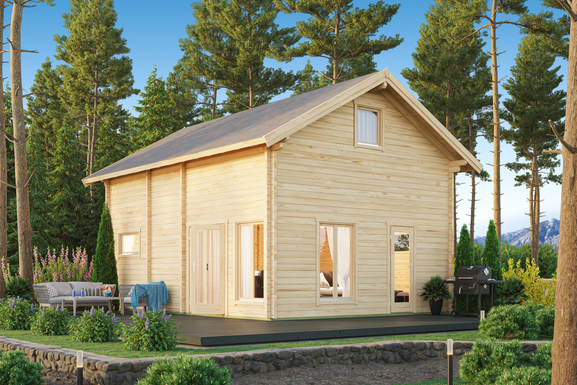 Feriehus Mattis B - 42,5 m² Feriehus Mattis B - 42,5 m²
