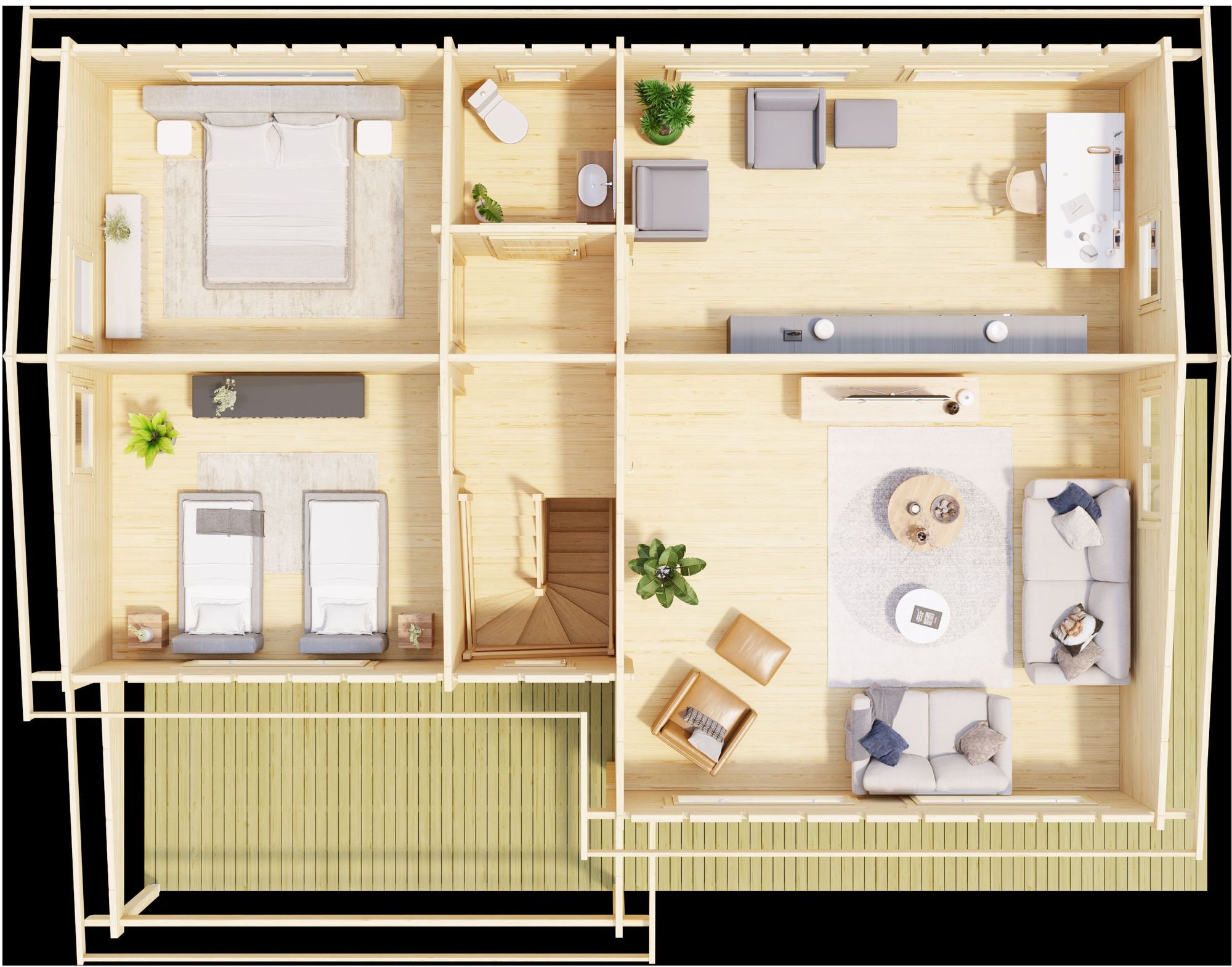 Feriehus Emilia B XL - 80,7 m�