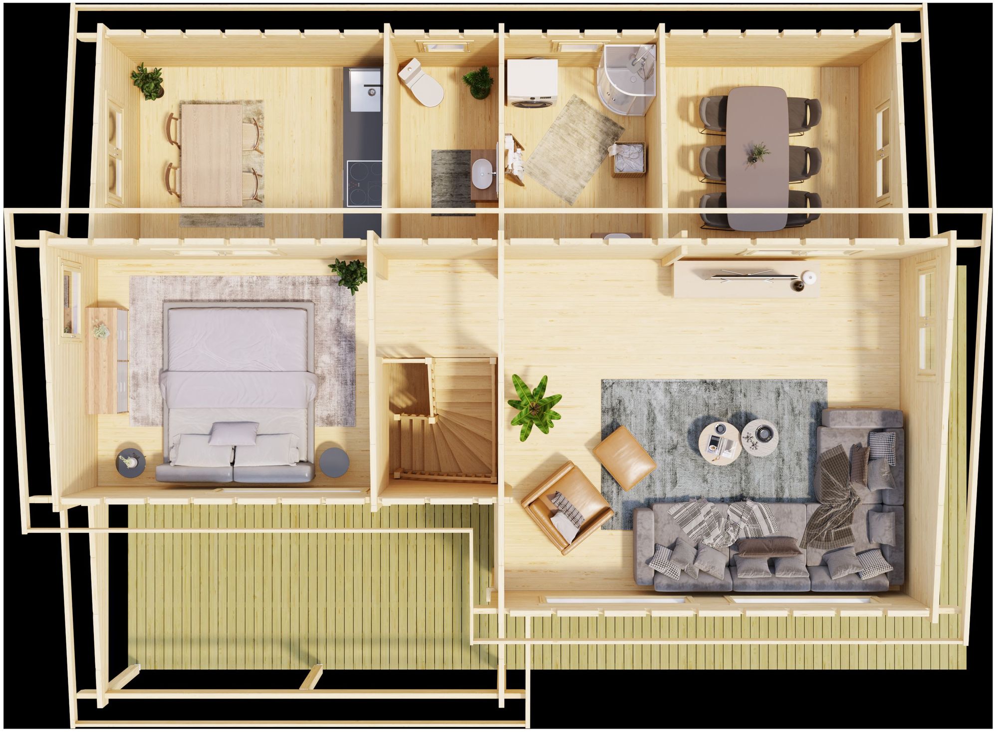 Feriehus Eleonor B - 80,7 m² Feriehus Eleonor B - 80,7 m²