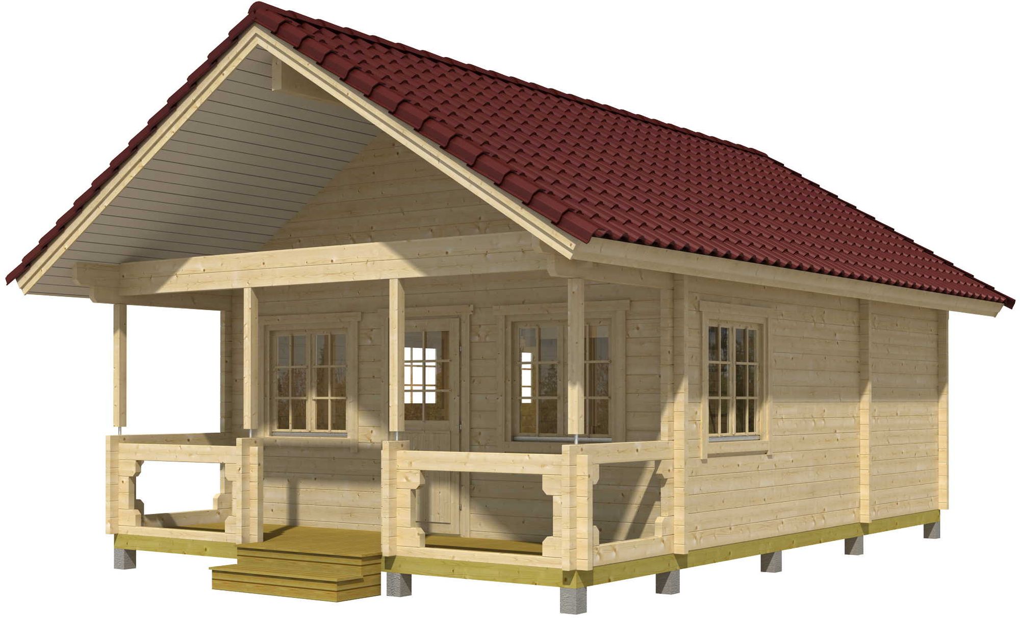 Feriehus Ivar B - 36,9 m² Feriehus Ivar B - 36,9 m²