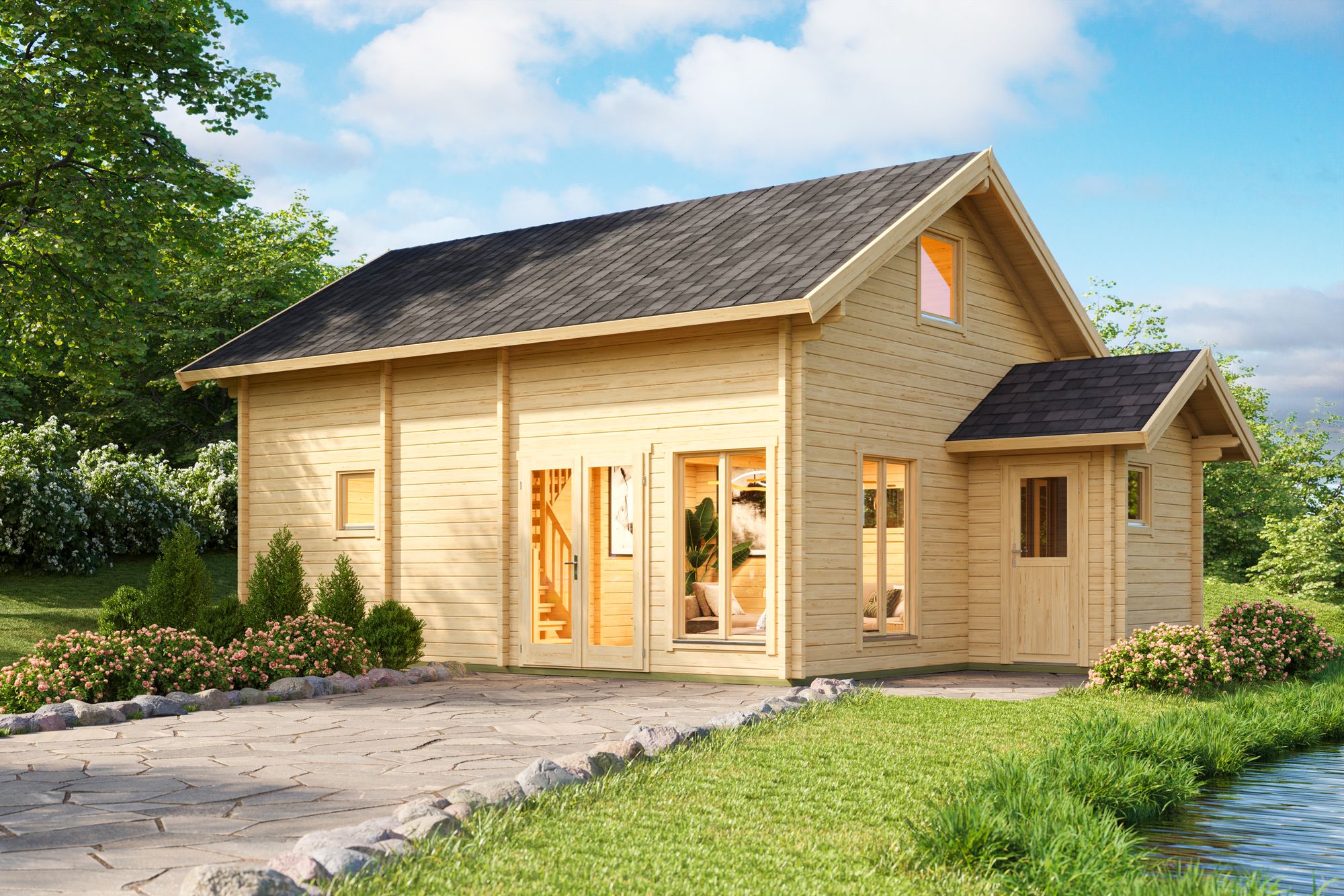 Feriehus Elliot C - 42,5 m² Feriehus Elliot C - 42,5 m²