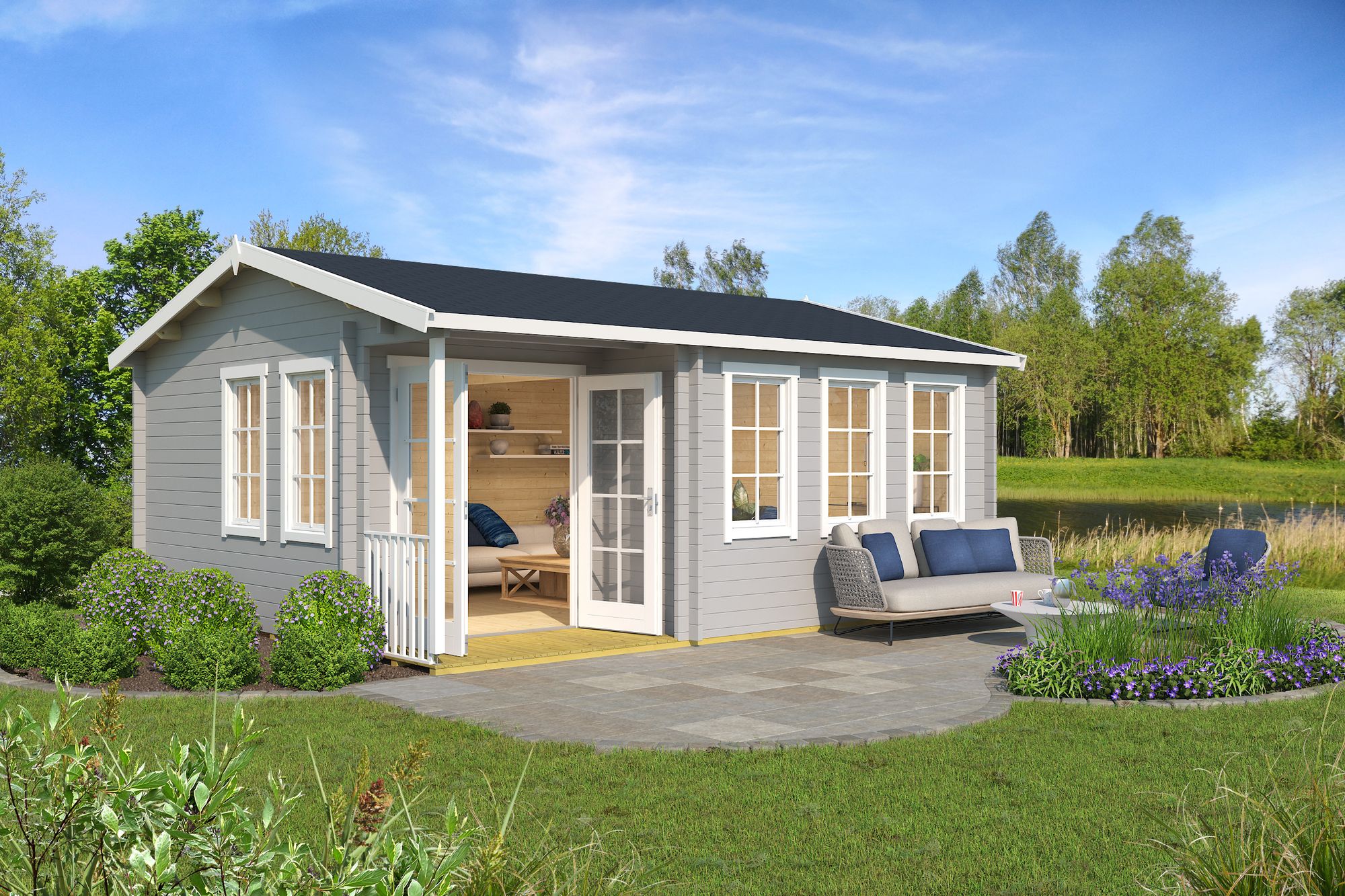 Attefall hus Melody Silver - 29 m² Attefall hus Melody Silver - 29 m²