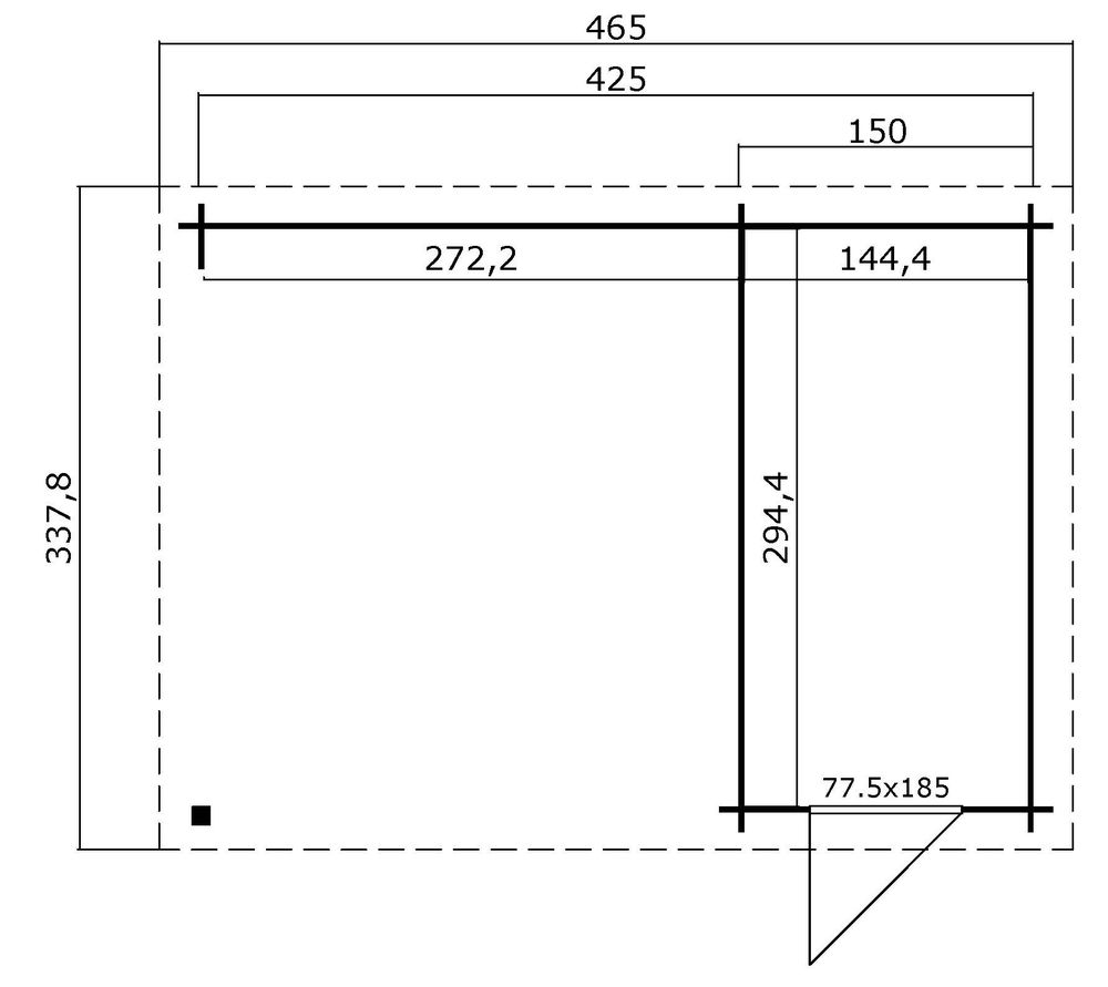 Anneks/ bod Helen - 13 m² Anneks/ bod Helen - 13 m²