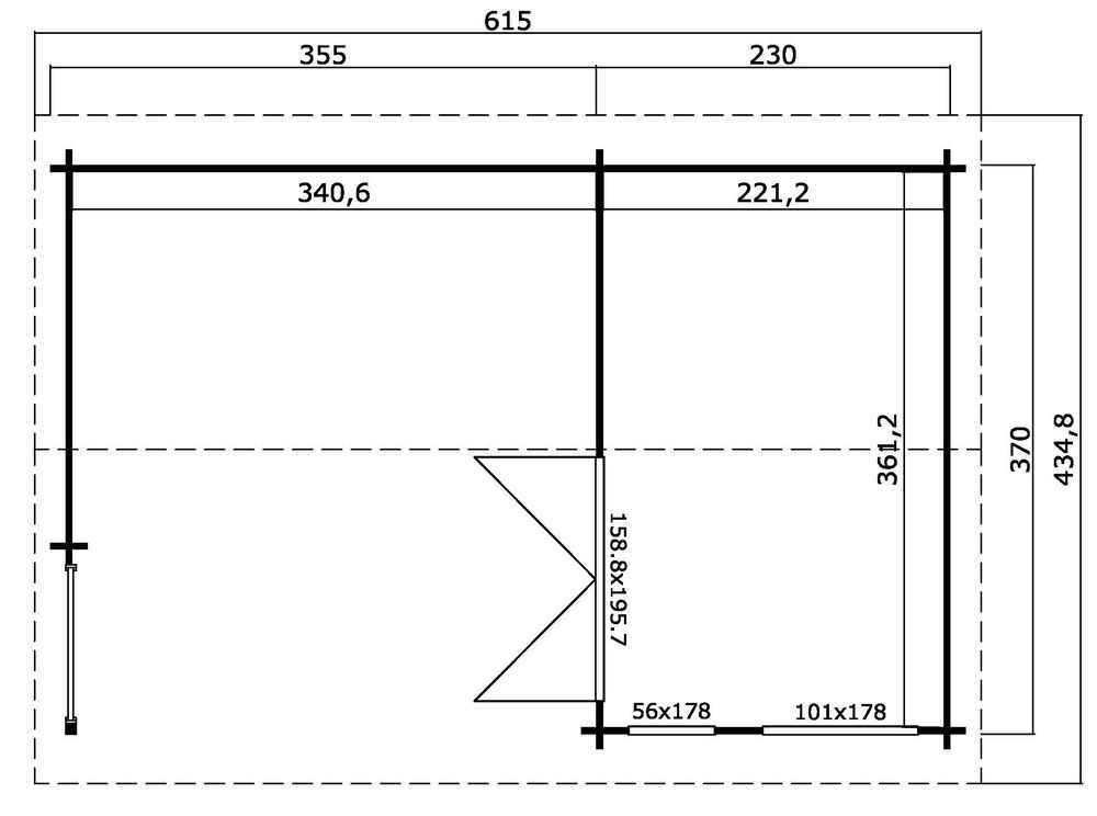 Anneks Jennelie - 21,3 m² Anneks Jennelie - 21,3 m²
