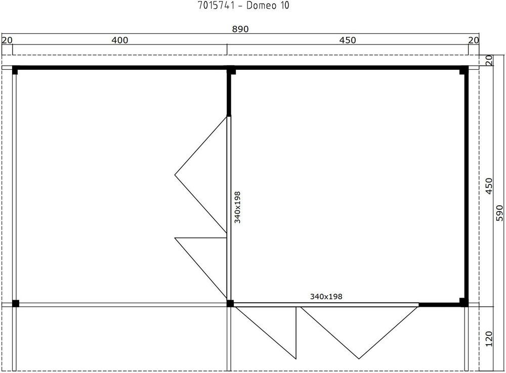 Anneks Katja J - 20,2 m² Anneks Katja J - 20,2 m²