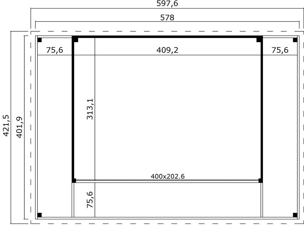 Anneks Katja D .V2 - 23,1 m² Anneks Katja D .V2 - 23,1 m²