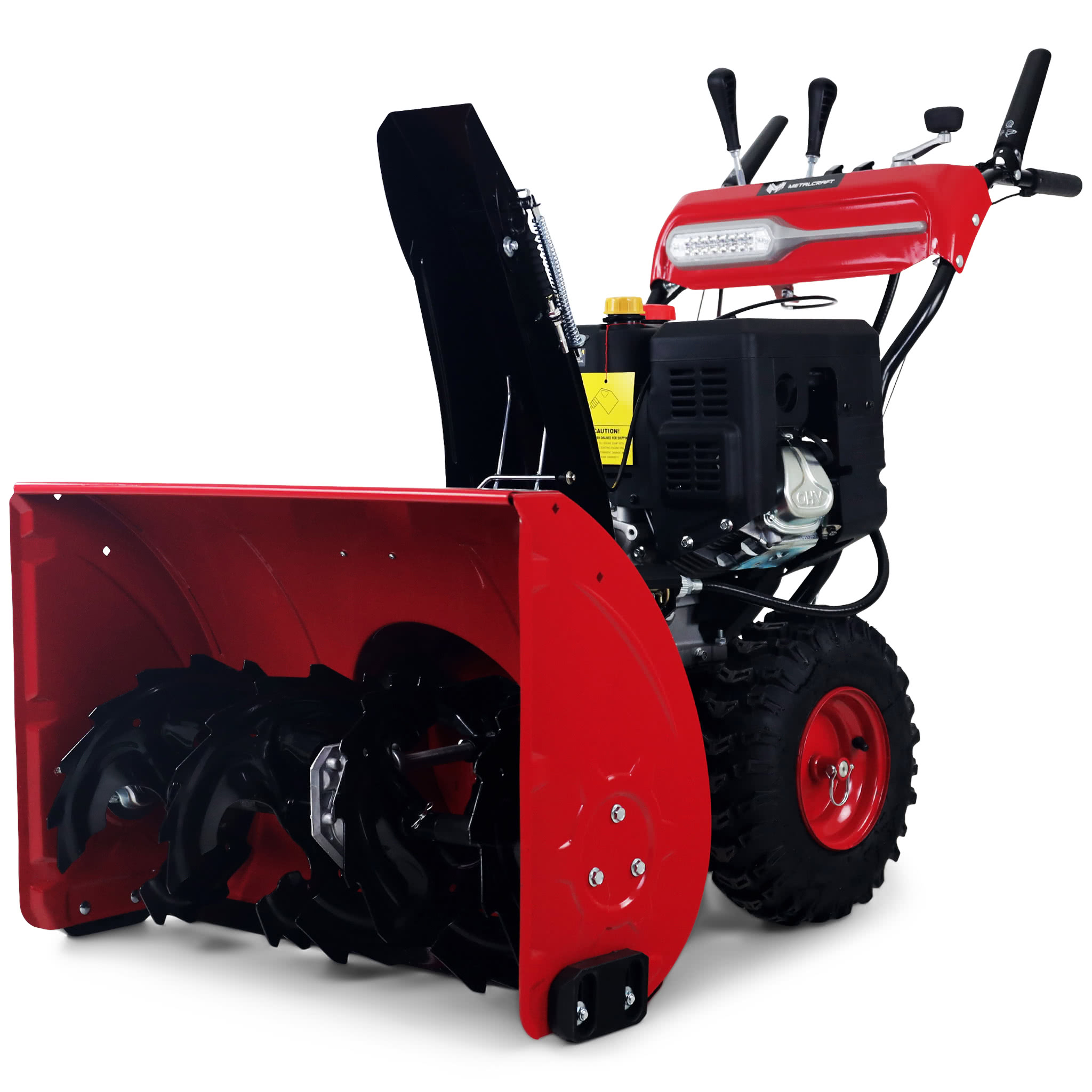 Snowblower 420CC 15HP Pro Battery Start & Hand Warmer & Light 9KW - Metalcraft Snowblower 420CC 15HP Pro Battery Start & Hand Warmer & Light 9KW - Metalcraft