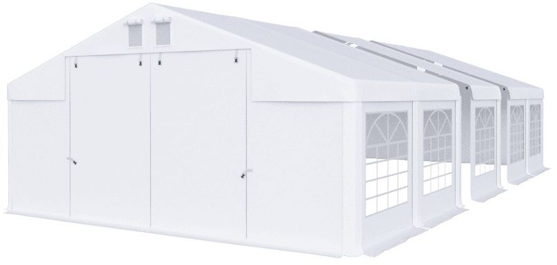 Partytelt i PVC - 5 x 18 m