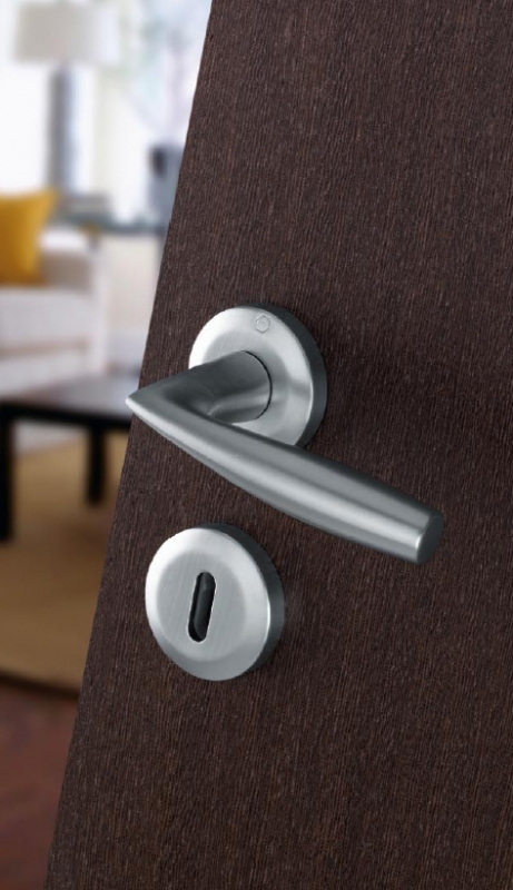 Hoppe Vitória håndtak i rustfritt aluminium nyanse F9 Hoppe Vitória håndtak i rustfritt aluminium nyanse F9