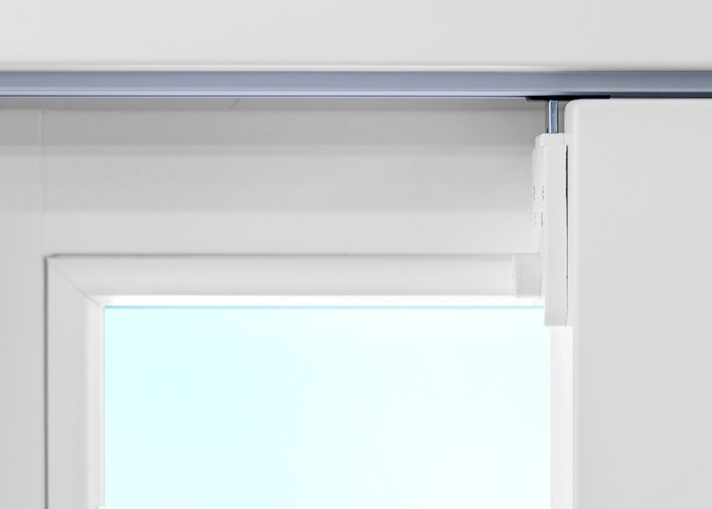 2-delt fasadeparti i tre med skyvedører - 3-lags glass + Ramme ermer 2-delt fasadeparti i tre med skyvedører - 3-lags glass + Ramme ermer