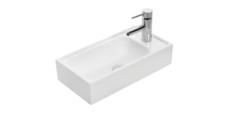Sky møbelpakke 50 hvit/beige med speil Sky møbelpakke 50 hvit/beige med speil