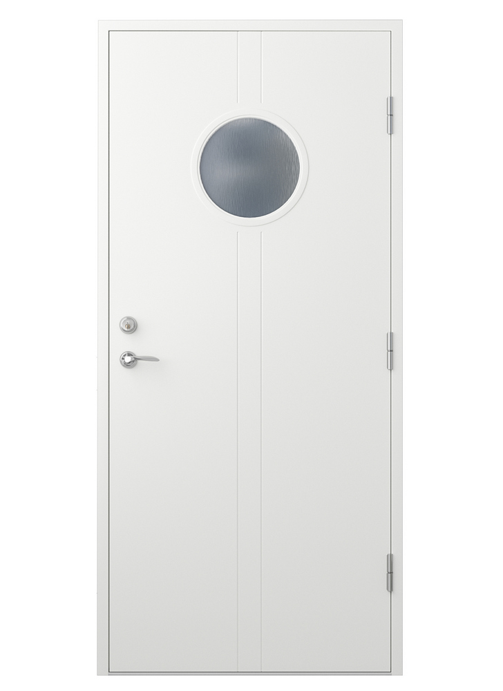 Inngangsdør Oknö - med glass - Tilbud - Modulmål (Bredde | Høyde dm): 8x19 Inngangsdør Oknö - med glass - Tilbud - Modulmål (Bredde | Høyde dm): 8x19