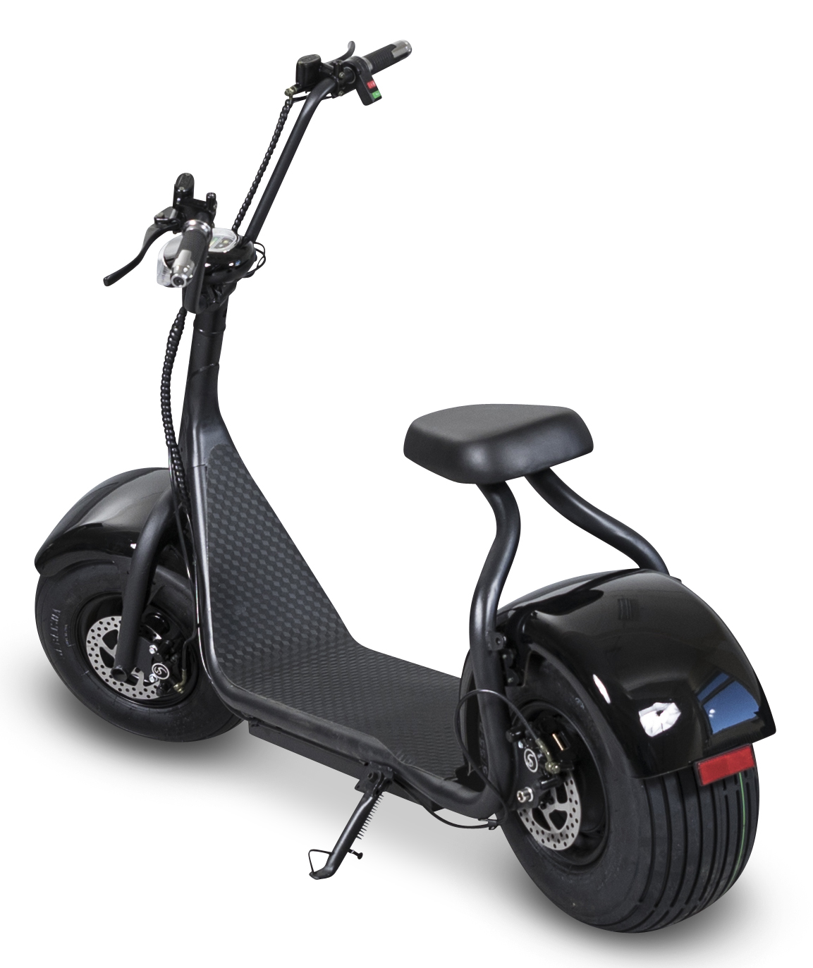Elscooter Fatbike - 1000W + Reflekterende sele Elscooter Fatbike - 1000W + Reflekterende sele