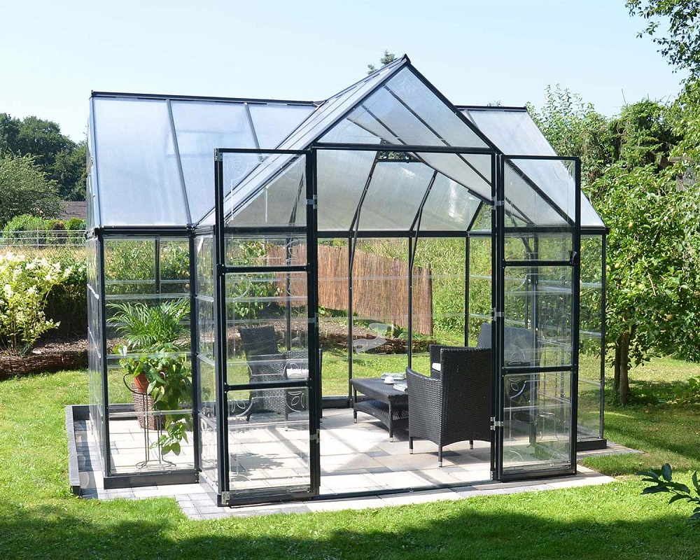 Victory Orangery drivhus 10,2 m² + Drivhusrengjøring Victory Orangery drivhus 10,2 m² + Drivhusrengjøring