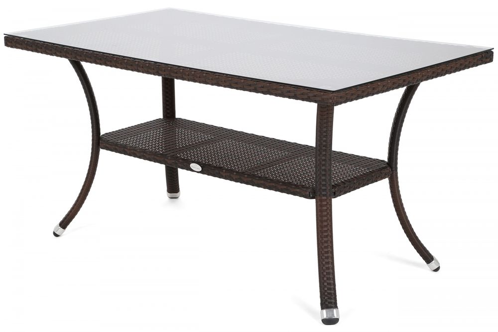 Spisegruppe Sumba bord + 6 stoler - Brun Spisegruppe Sumba bord + 6 stoler - Brun