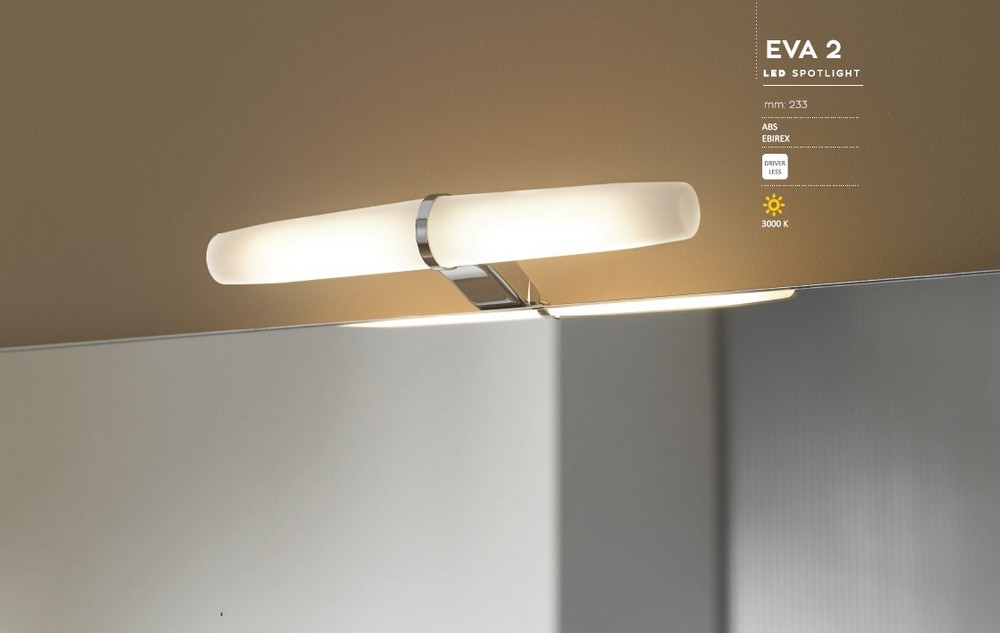 M�belpakke Luxus 100 - Hvitt med speilskap
