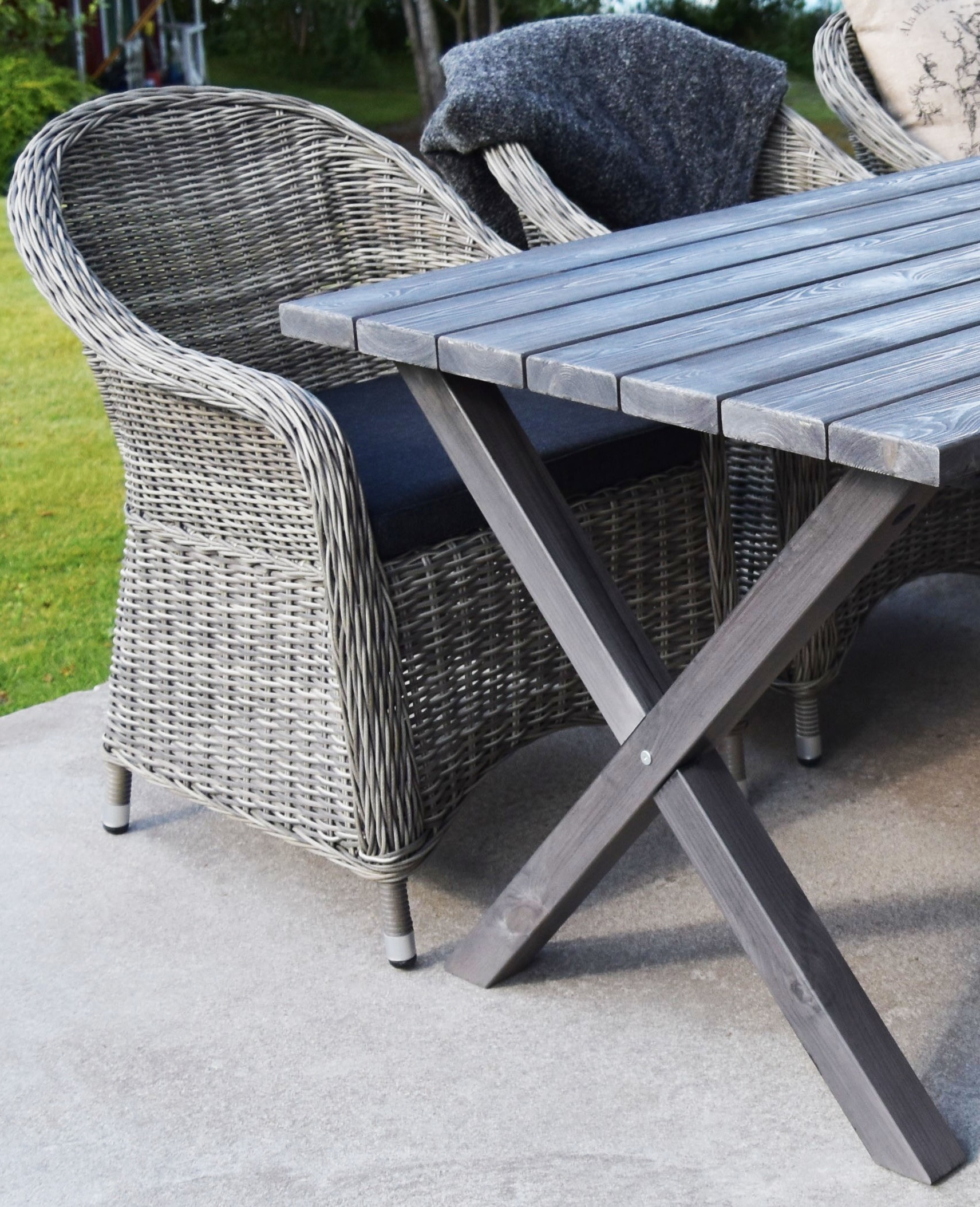 Scottsdale spisebord 150 cm - Gr�lasert