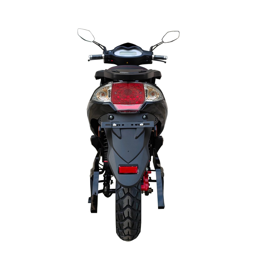 Elmoped 2000W - Svart + L�s kjede