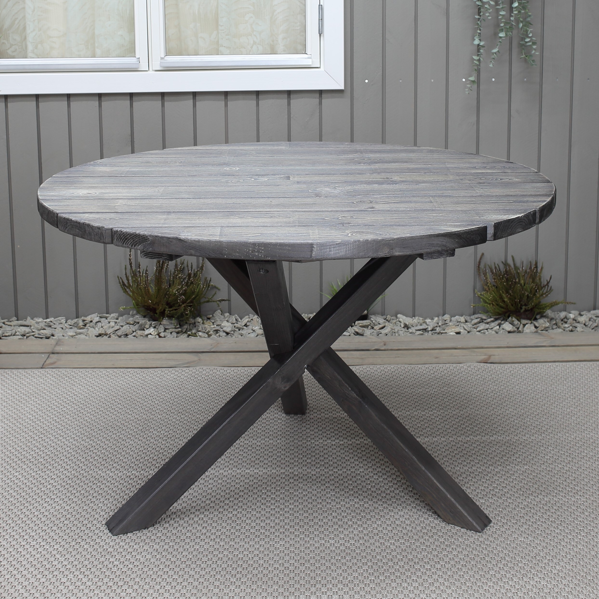 Scottsdale rundt utebord �112 cm - Gr�lasert