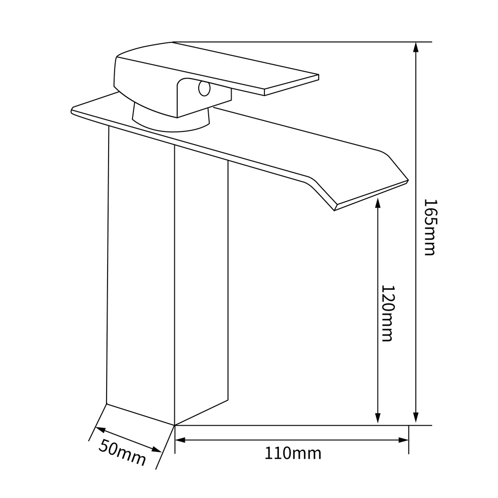 Servantbatteri Orchid - Krom Servantbatteri Orchid - Krom