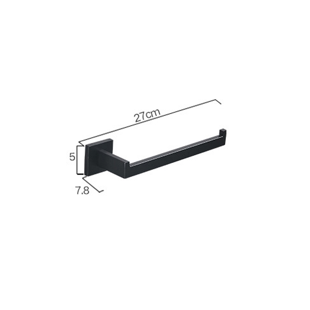 Toalettpapirholder - Sort Toalettpapirholder - Sort