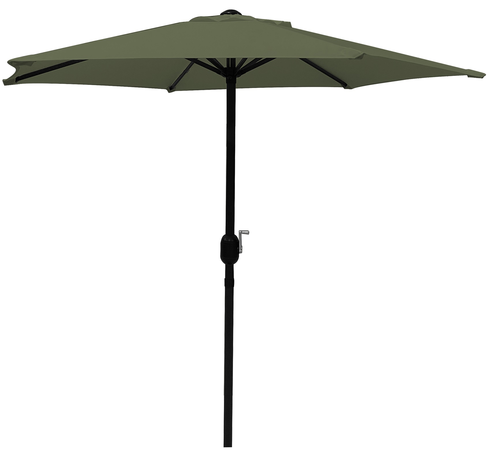 Fjällbacka parasoll i mørkegrønn - Ø300 cm Fjällbacka parasoll i mørkegrønn - Ø300 cm