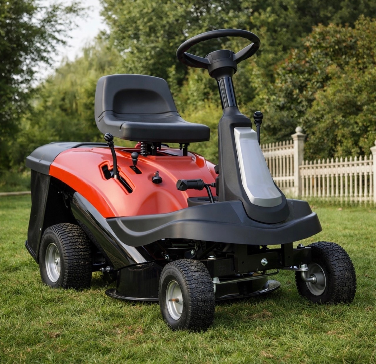 Sikkerhetsklipper 24" 196 cc - 4,8 kW - 4 gir, rød Sikkerhetsklipper 24" 196 cc - 4,8 kW - 4 gir, rød