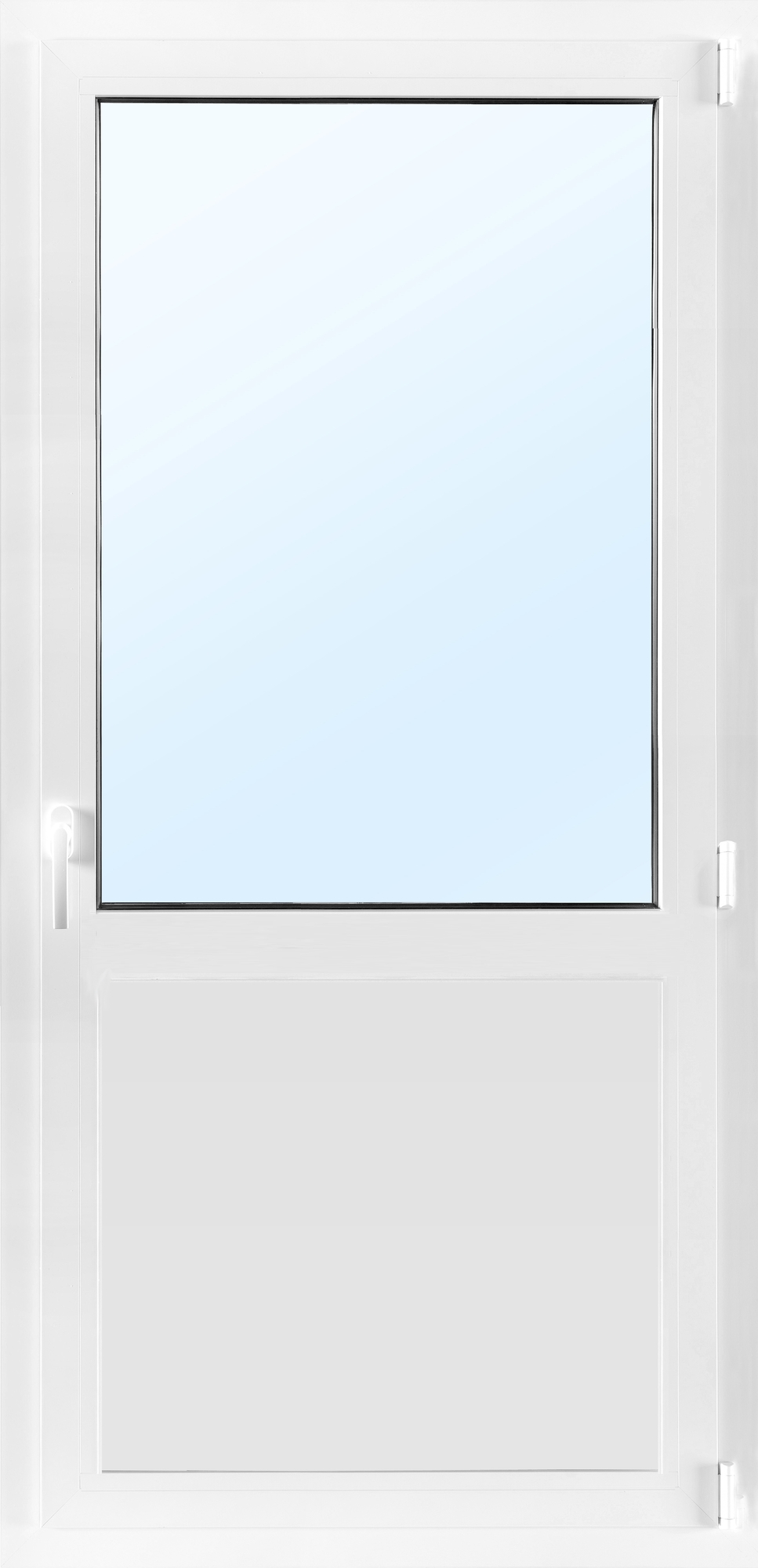Balkongd�r PVC 3-lags - Innadsl�ende med vipp - U-verdi 0,96