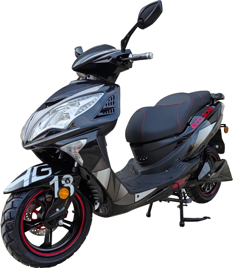 Elmoped 2000W - Svart + L�s kjede