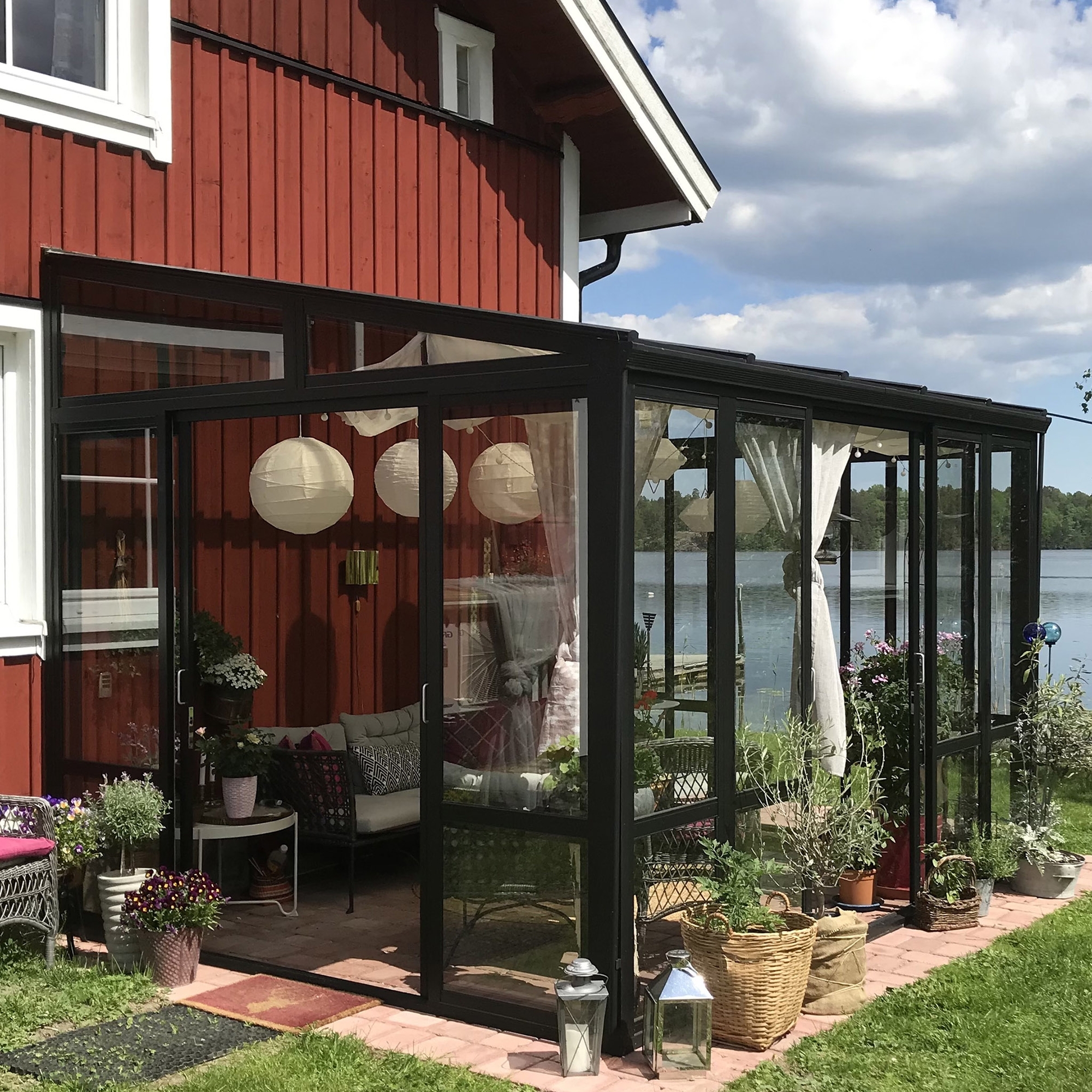 Sunrise Uterom - 3,7 x 2.9 m (Svart) Sunrise Uterom - 3,7 x 2.9 m (Svart)