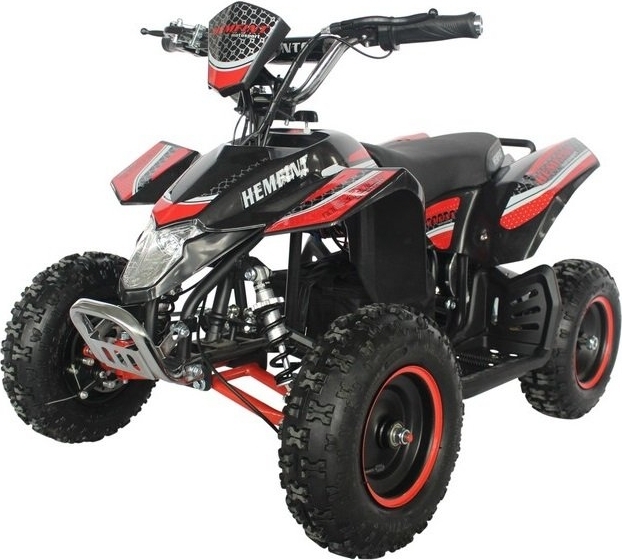 Elektrisk Quad - Sort/rød 500W + Lås kjede Elektrisk Quad - Sort/rød 500W + Lås kjede