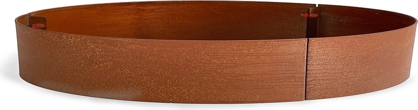 Cortenst�l krukke rund - �100 cm