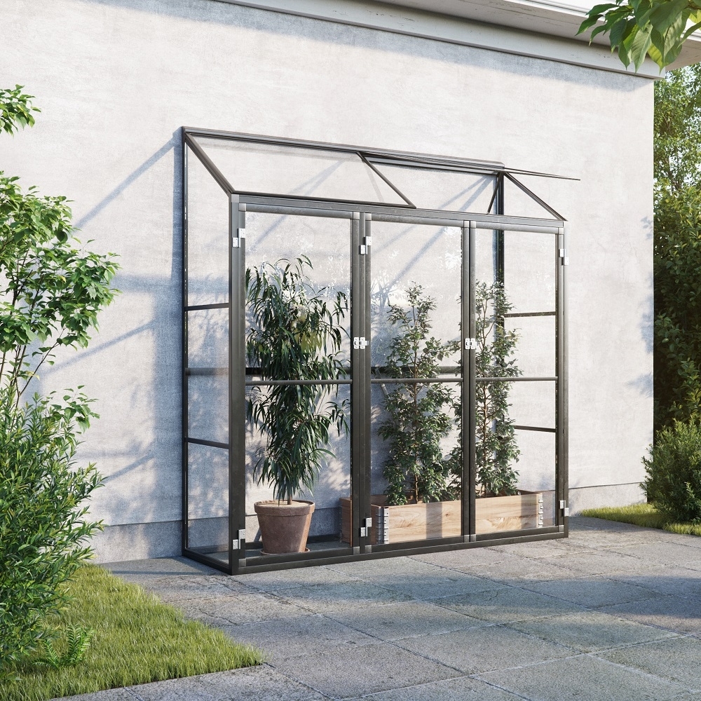 Veggdrivhus Atlas - 0,9 m� + Drivhusrengj�ring