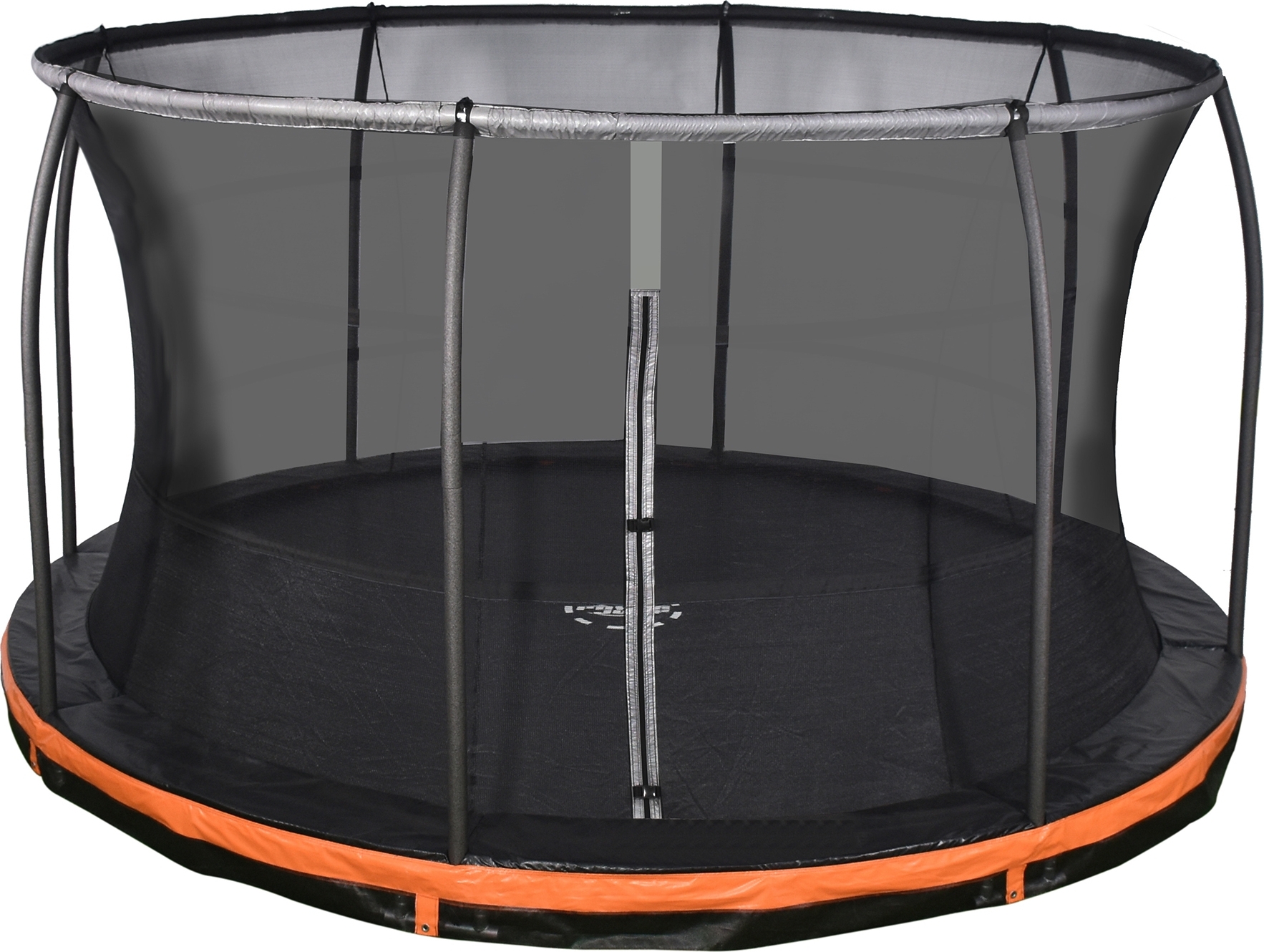 Nedgravd trampoline med sikkerhetsnett - 396 cm Nedgravd trampoline med sikkerhetsnett - 396 cm