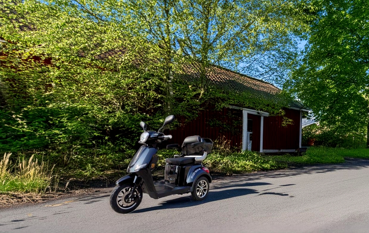 Promenade scooter Eco Zone - Svart Promenade scooter Eco Zone - Svart