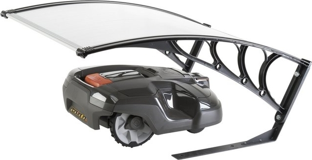 Tak for robotgressklipper svart 75x60x46 cm værbestandig Tak for robotgressklipper svart 75x60x46 cm værbestandig