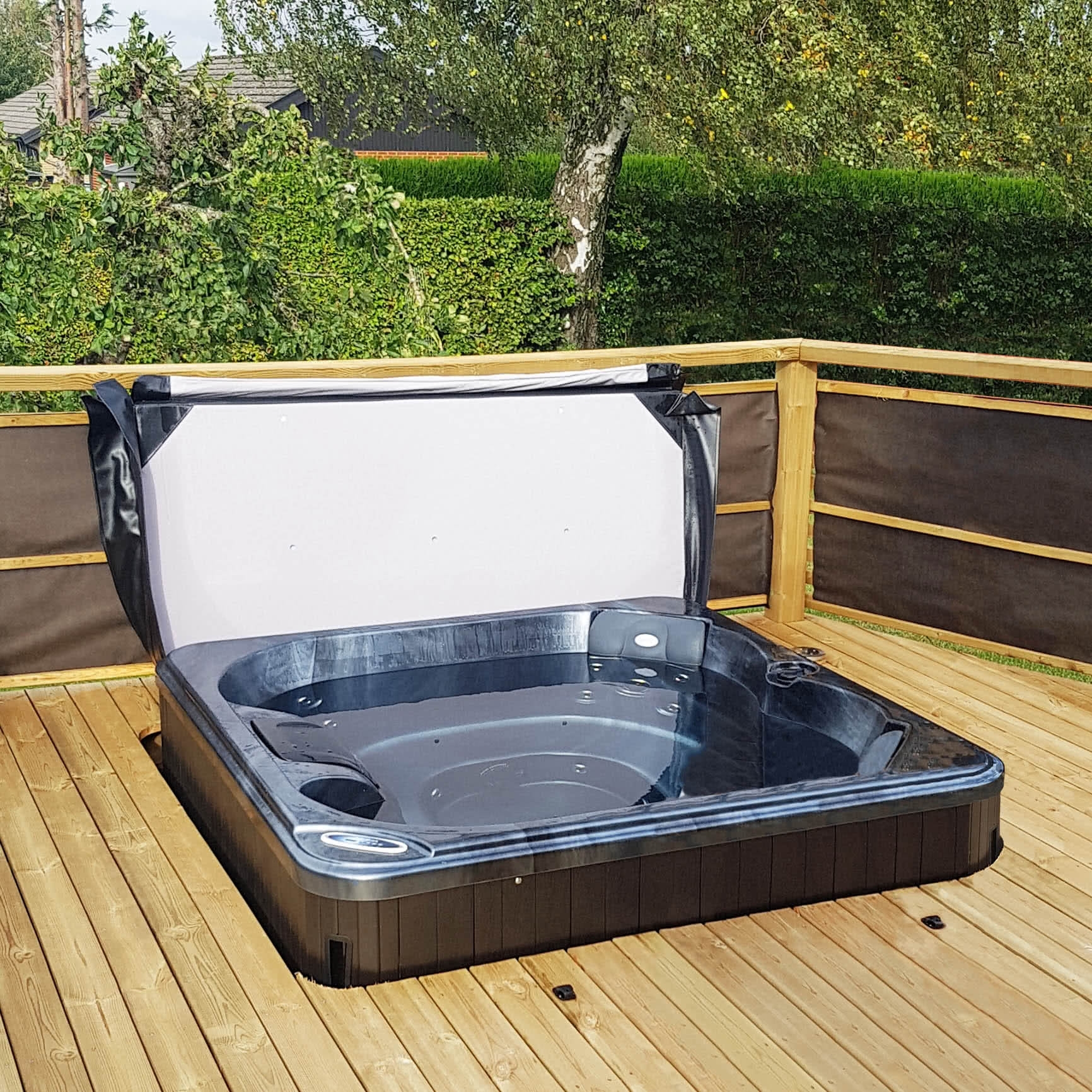 Badestamp Foibe Blackline - 4 personer - Balboa VL260 Badestamp Foibe Blackline - 4 personer - Balboa VL260
