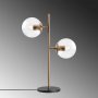 Fasettbordlampe klar - Vintage