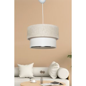Taklampe Aviz - Krem/hvit